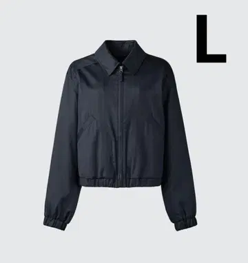 [택 포함 새상품] UNIQLO U | 유니클로 U 집업 숏 블루종