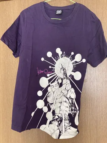 죠죠의 기묘한 모험 킬러 퀸 스탠드가 빛나는! T셔츠 M 사이즈