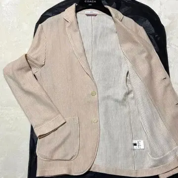 [ 새상품급 ] 쉽스 니트 테일러드 자켓 베이지 L