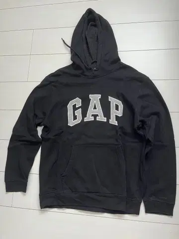 GAP 블랙 후드티 M 사이즈