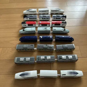 프라레일 차량 세트 15량 다색
