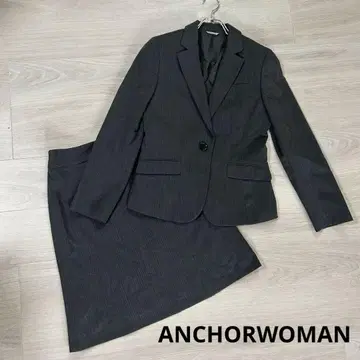 새상품급 ANCHORWOMAN 워셔블 자켓 스커트 M