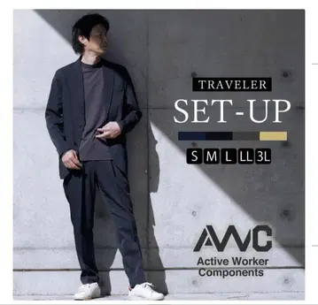 TRAVELER SET-UP 네이비 M 사이즈
