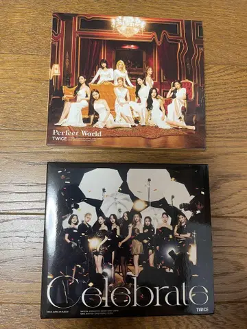 TWICE Perfect World & Celebrate 2장 세트
