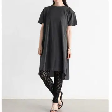 MEDOC original 백 플리츠 티셔츠 원피스 38