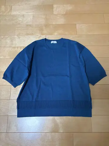 IENA LEVITA 코튼 하프 슬리브 풀오버 그린