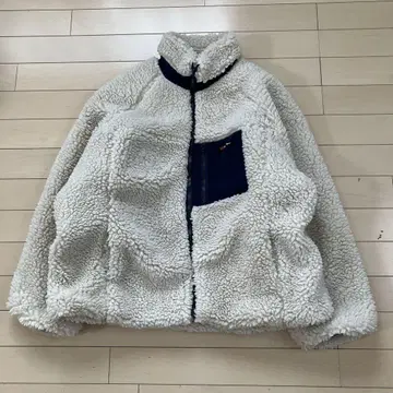 10.14 DAISY 데이지 보아 자켓 베이지 계열 사이즈 표기 없음