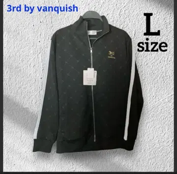 3rd by VANQUISH 블랙 트랙 자켓 사이즈 L 아사쿠라 미쿠루