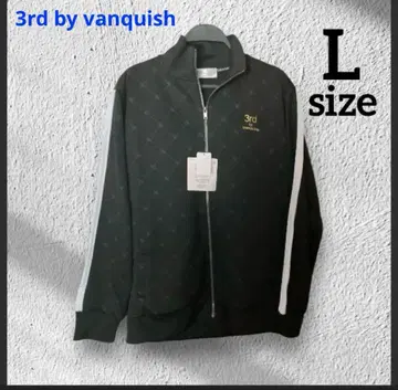 3rd by VANQUISH 블랙 트랙 자켓 사이즈 L 아사쿠라 미쿠루