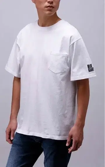 영화 [ BLUE GIANT ] 포켓 티셔츠 ( 사이즈:L)