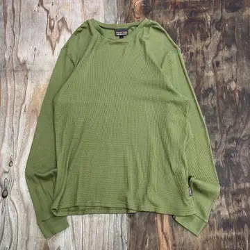 Patagonia 써멀 롱T 캐플린 그린 베이스 레이어