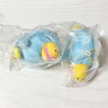 간사이 오사카 만박 한정판 엑스포 캡슐 봉제 인형 이코짱 2개 세트