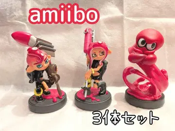 amiibo 문어 문어걸 문어보이 스프라툰 3체 세트