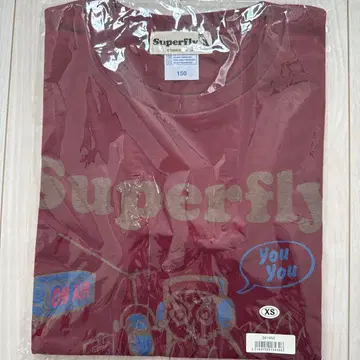 새상품 superfly 라이브 굿즈 티셔츠 XS 사이즈