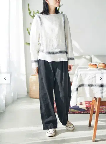 시착만 한 상품 써니클라우드 린넨 테이블 크로스 블라우스 LL 펠리시모