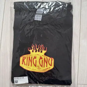 새상품 King Gnu 롱T셔츠 라이브 굿즈 M 사이즈 롱T