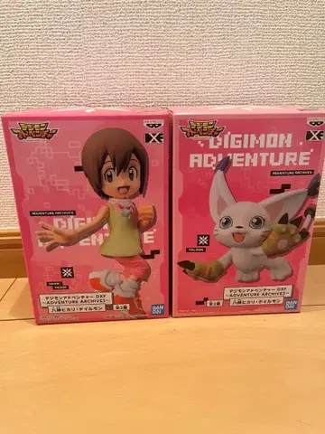 디지몬 어드벤처 야가미 이슬이와 테일몬 피규어 세트