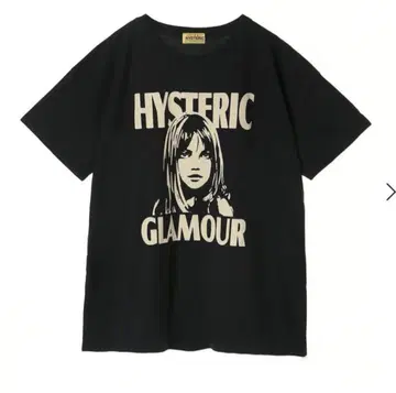 HYSTERIC GLAMOUR 블랙 티셔츠