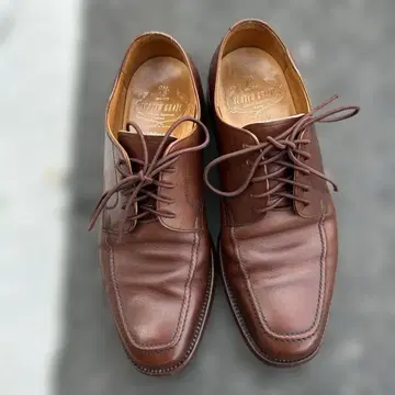 스코치 그레인 히로카와 브라운 드레스 슈즈 24EEE