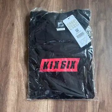 KIXSIX 블랙 T셔츠 XL 사이즈