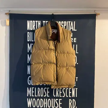 Crescent DownWorks 다운 베스트 M 베이지