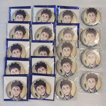 하이큐 여름 축제 캔뱃지 이와이즈미 하지메