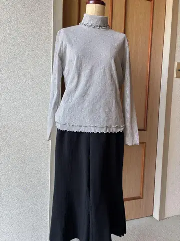 시선당 튤 네트 레이스 패턴 새상품급