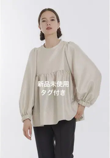yori 샤이니 퍼프 블라우스 2023AW 36