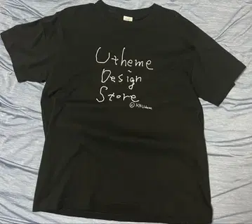 Utheme 티셔츠 블랙 M