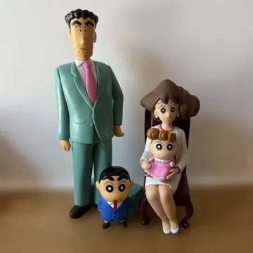 짱구는 못말려(크레용 신짱) 가족 사진 세트