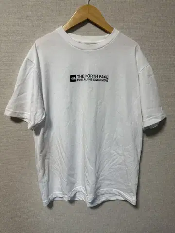 THE NORTH FACE 화이트 T셔츠 M