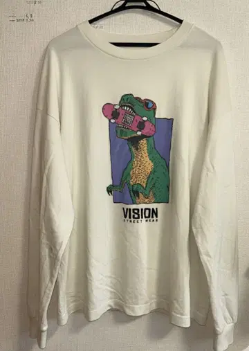 VISION STREET WEAR 공룡 프린트 트레이닝복