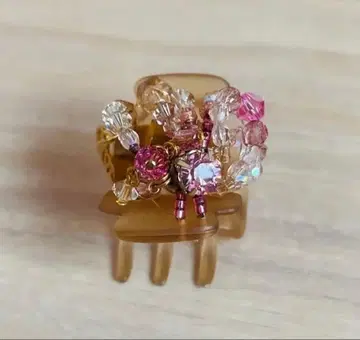 컴플렉스 비즈 헤어 클립