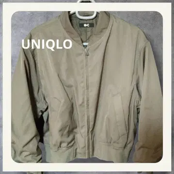 UNIQLO 카키 봄버 자켓