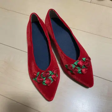 merry jenny: 메리제니 벨벳 애로우즈 슈즈