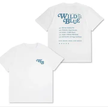 WILDBLUE 투어 티셔츠 2025 [The First Light]