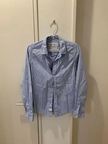 Frank & Eileen 블루 긴팔 셔츠 XS