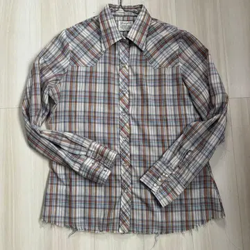 wrangler 랭글러 웨스턴 셔츠 체크 usa