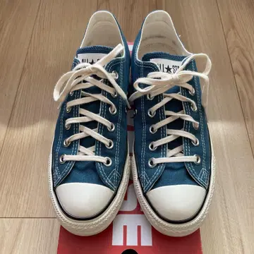 [중고품] CONVERSE ALL STAR 파랑 로컷 스니커즈
