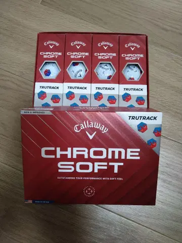 Callaway CHROME SOFT TRUTRACK 1더즌