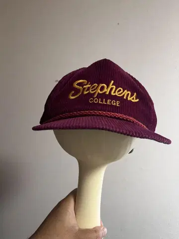 vintage 코듀로이 캡
