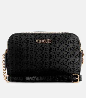 GUESS 블랙 숄더백