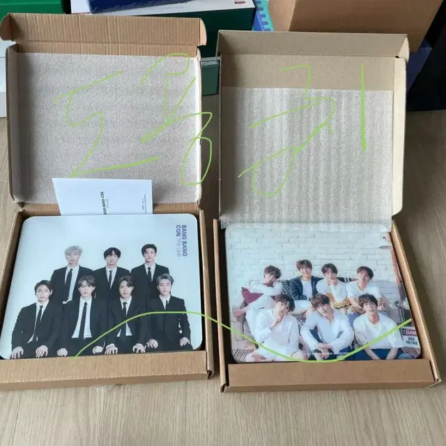 방탄소년단 오늘 아크릴 시계, 방방콘 아크릴 시계 (일괄 미사용 새상품)