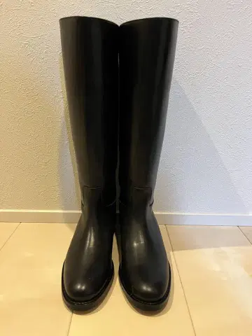 새상품 롱 부츠 오데뜨 앤 오딜 24cm 블랙