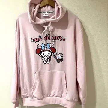 [ 미사용 새상품 ] 마이멜로디 핑크 후드티 M 사이즈
