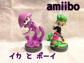 오징어와 보이 amiibo 스프라툰 닌텐도 스위치