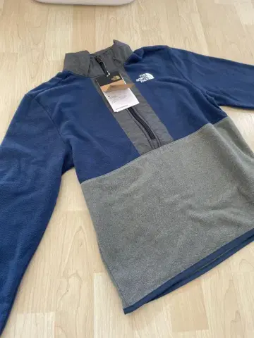 The North Face 플리스 자켓 키즈 네이비/그레이