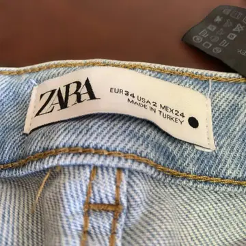 [중고] ZARA 스트레이트 데님 EUR3419-363