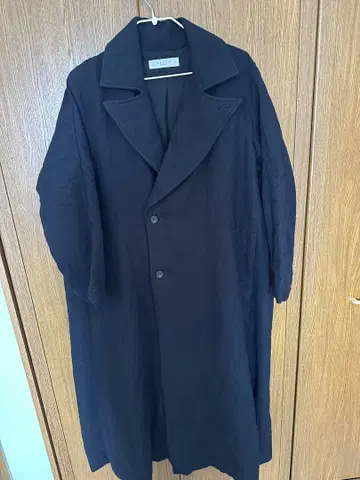 새상품 [ SETTO ] 롱 코트 블랙 프리 사이즈