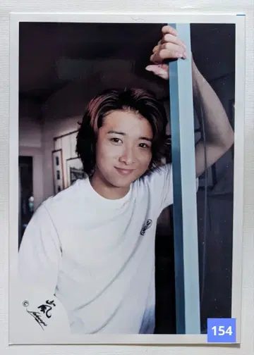 아라시 오노 사토시 공식 사진(154) 초기 구 아라시 로고